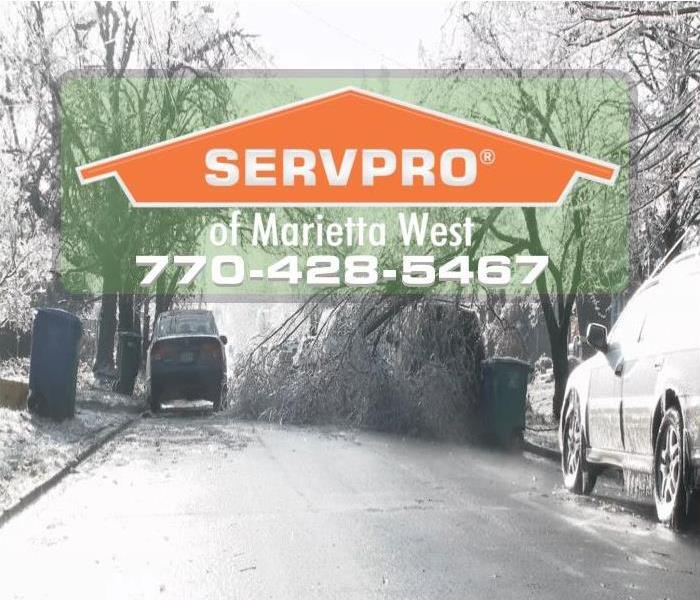 SERVPRO of Marietta West is here to help when winter storm cause damage